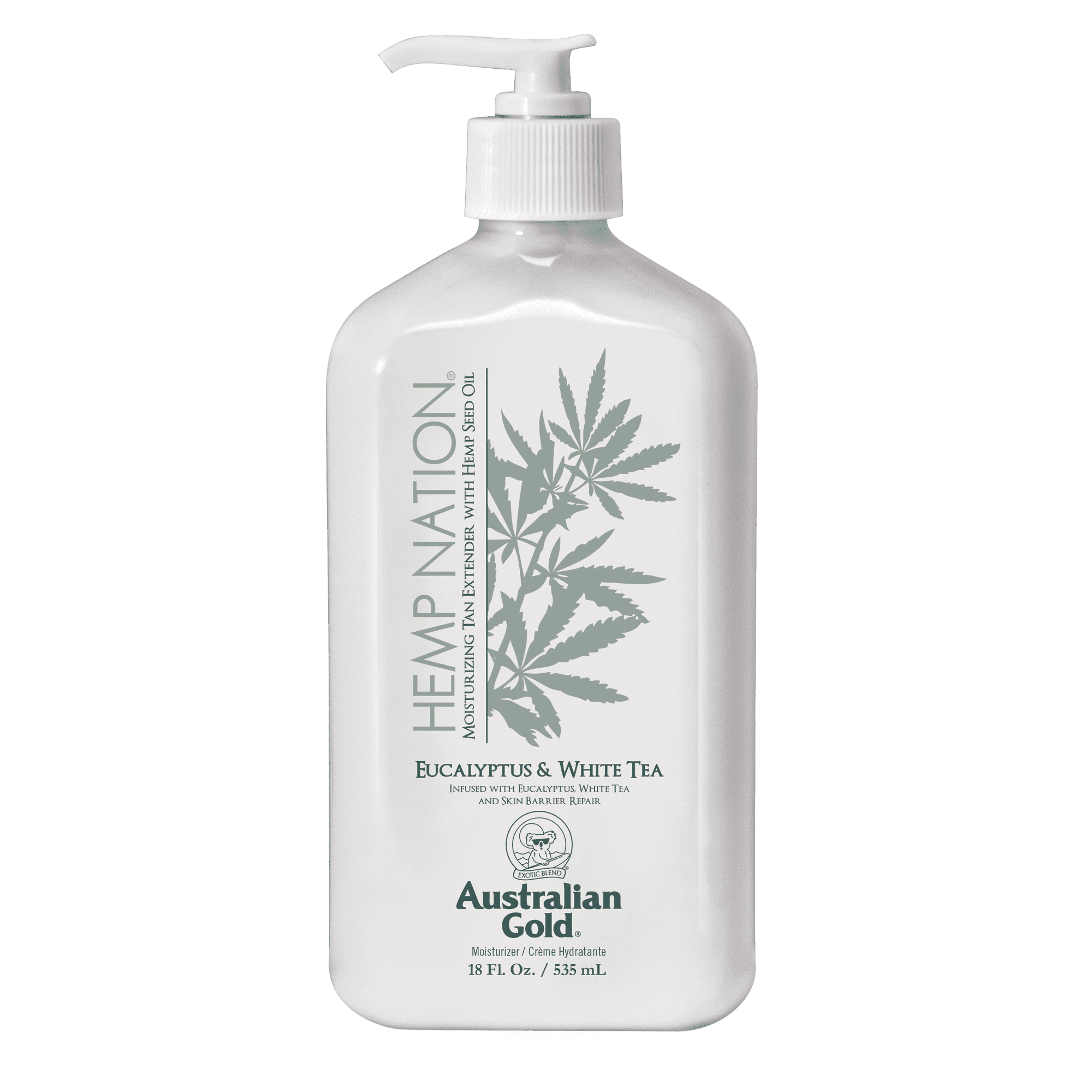 Australian Gold Hemp Nation Eucalyptus & White Tea Body Lotion, 18 fl. oz