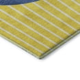 thumbnail image 3 of Addison Rugs Mayfield Premium Machine Washable Transitional Stripes Yellow Rectangle Rug, 5' x 7'6", 3 of 6