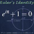 thumbnail image 3 of CafePress - Euler's Identity Dark T Shirt - Men's Classic Graphic Cotton T-Shirt, 3 of 4