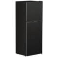 thumbnail image 1 of CoSoTower Mini-Frigo à Double Porte avec Congélateur, Petit Réfrigérateur de 4,6 Pi3 avec Thermostat, Tablettes, Porte Réversible, Noir, 1 of 7