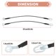 thumbnail image 4 of Cable de soporte de puerta trasera Unique Bargains No.38502/4L3Z5443052AA para Ford F-150 2004-2014 y Lincoln Mark LT 2006-2008, 4 of 7