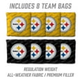 thumbnail image 5 of YouTheFan NFL Pittsburgh Steelers 2' x 4' Cornhole Game, 5 of 6