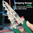 thumbnail image 5 of 8 in 1 Wire Stripper with Voltage Tester, Multi-Function Electric Wire Stripping Tool for Cutting and Pulling Pliers, Electrician Repair Tool (1 pc), 5 of 8