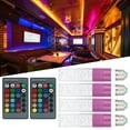 thumbnail image 1 of Lámpara de Bombilla Lideró de 3W RGB, Alto Brillo, 16 Cambiado de color, control remoto, 30000 Horas de Vida útil, Para Bar Ktv Hall Villa Shop Outicina de la Sala de Estar, 1 of 7