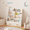 White 16, variant on Kids Bookshelf with 2 Storage Drawers, Front-Facing Childrens Bookcase and Toy Organizer, Multi-Tier Reading Shelf for Toddlers, Playroom, Bedroom, or Nursery - White
