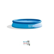 INTEX Easy Set 12ft x 30in Inflatable Pool Set w/ Filter Pump & Accessories
