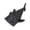 Black, variant on Large Capacity Cute Canvas Fish Pencil Case, Funny Stationery Organizer Pouch For Writing Tools Storage