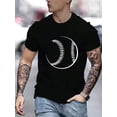 thumbnail image 1 of Manfinity T-Shirt à Manches Courtes Col Rond Imprimé Baseball pour Hommes, 1 of 6