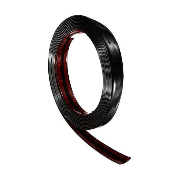 16.4ft x 0.79" Wall Trim Peel and Stick Molding Trim Frame, Flexible Self Adhesive DIY Accent Strip for Wall, Ceiling, Floor, Cabinet, Tile, Edge, Borders, Mirror, Mirror Black