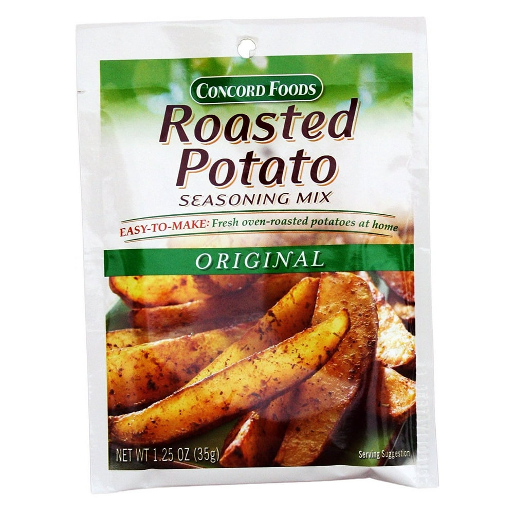 Concord Foods Roasted Potato Seasoning Mix, Original, 1.25Ounce