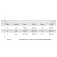 thumbnail image 6 of Women's Stand Collar Long Sleeve Mini Dress, Hips Wrapped, 6 of 18