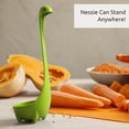 thumbnail image 3 of Nessie Slev - Grön Soppslev för servering av soppa, gryta, sås och chili - Loch Ness Stå upp Soppslev med hög värmebeständighet, Grön .., 3 of 5
