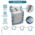 thumbnail image 6 of Blue Ocean Shells Conch Table Runner 90 Inches, Nautical Coastal Starfish Summer Bed Runner Dresser Scarves Tabletop for Indoor Outdoor Parties/Ceremony/Banquet, 13" x 90", 6 of 9