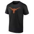 thumbnail image 2 of Men's Black Texas Longhorns Logo T-Shirt, 2 of 3