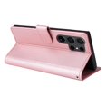 thumbnail image 4 of For Samsung Galaxy S24 Ultra Case Card Slots Wallet Leather Protective Phone Cover - Rose Gold, 4 of 5