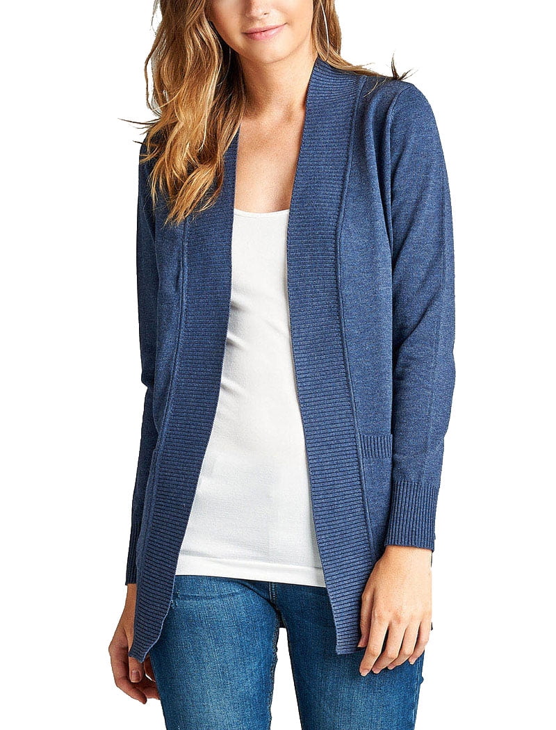 navy blue cardigan walmart