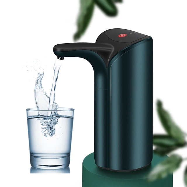 Bomba de Botella de Agua Compacta, Inalámbrico, Automático, Carga USB, Interruptor Eléctrico de Botella de Agua para Acampar, Viajes, Oficina, Hogar, 1 modo Soledad Dispensadores de frío caliente