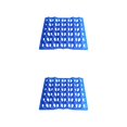 thumbnail image 4 of mmirethe Farm Egg Container Long Distance Transport Egg Holder Plastic Breathable Blue 29x29x5cm 2Set, 4 of 6