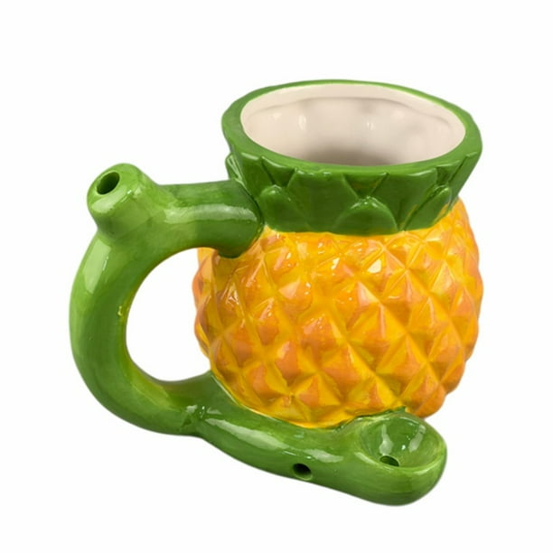Taza de cerámica con forma de piña 535ml