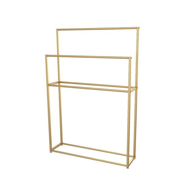 Toallero de baño, estante for ropa interior, estante de suelo de hierro, combinación de estante de ropa de Metal for sala de estar