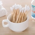 thumbnail image 4 of Uheoun Kitchen Utensil Set,Clearance Multi-functional Double-headed Wooden Cleansing Cotton Swab Disposable Tampons, 4 of 6