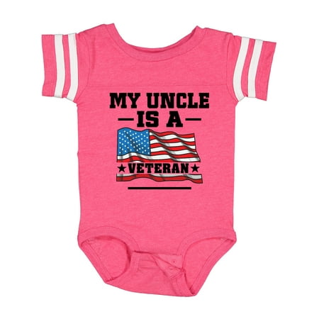 

Inktastic Uncle Military Veteran Gift Baby Boy or Baby Girl Bodysuit