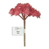 Mainstays Artificial Succulent Rose Pick 5 Inch Red