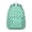 Greenish-blue, variant on Vintage Polka Dot Backpack Classic Black and White Polka Dot School Bag Retro Dot Pattern for Students and Students