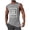 Grey, variant on TIANZEN Personalizable ’s Tank Top For Customizable Graphic And Text Design Breathable Sleeveless Shirt For Everyday Wear Shirt for Men