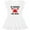 AA-White, variant on Inktastic Godson My Godfather Loves Me Girls Toddler Dress