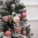 thumbnail image 4 of Gibobby Brillo de Navidad Árbol de Navidad Decoraciones colgantes Navidad creativa Colgante Suministros decoración de Navidad(Rosa), 4 of 4