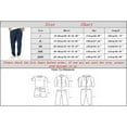 thumbnail image 3 of Entyinea Sweatpants Men Elastic Bottom Pocketed Sweatpants Navy XL, 3 of 5