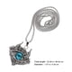 thumbnail image 5 of Collar de ojo malvado Cadena de cuello de acero inoxidable Collar colgante de ojo malvado cadena, 5 of 7
