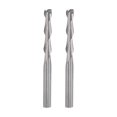 thumbnail image 1 of Unique Bargains 1/8' Shank 3.175mm x 17mm Solid Carbide 2 Flute CNC Spiral Router Bit for PVC MDF Wood 2 Pack, 1 of 5
