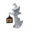 thumbnail image 1 of Zmoon Witch Resin Lantern Figurine, 1 of 4