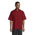 thumbnail image 2 of Uncommon Threads 0415-1910 Sud Manteau de Chef de Plage à Manches Courtes en Rouge - 6XLarge, 2 of 4