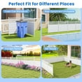 thumbnail image 5 of Costway 2 Pack 45" x 45" Air Conditioner Fence Panels with Metal Ground Stakes for Garden, 5 of 11