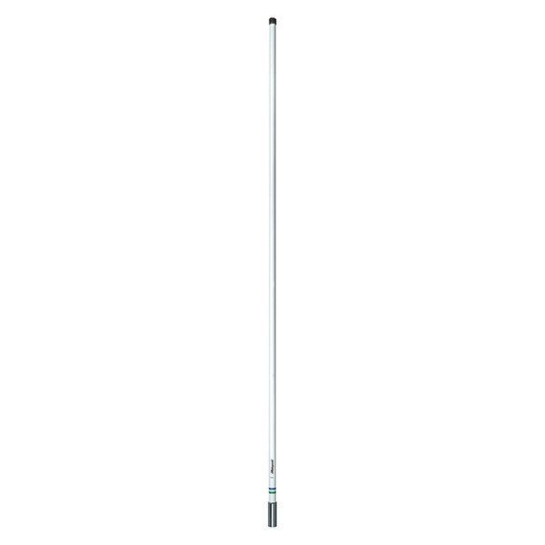 Shakespeare VHF Radio Antenna HS-2774-1-R Galaxy; For Military/Commercial/Law Enforcement/Disaster Preparedness Applications; 2 Meter Length; 4 dB Gain; Mast Mount; White; Hand Soldered Brass