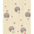 thumbnail image 1 of Abstract Pink, Brown, Tan Spheres Wallpaper Roll, 1 of 2