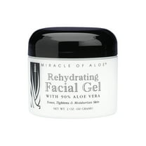 Rehydrating Facial Gel 2 ounce jar with 90% UltraAloe