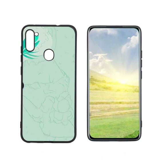 Color-Pallet-34 Phone Case, Degined for Samsung Galaxy A11 Case Men Women, Flexible Silicone Shockproof Case for Samsung Galaxy A11