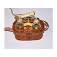 thumbnail image 4 of Antique Vintage Opera Glasses Binoculars White Mother of Pearl & Handle Brass, 4 of 4