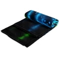 thumbnail image 3 of Outdoor Picnic Blanket Portable Ultrasonic Waterproof Picnic Mat Green Gamepad Printed Camping Beach Mat for Sand and Wet Grass Hiking (Green Gamepad S), 3 of 6