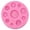 Z1#PK2,3.86 Inch, variant on Elegant Bow Knot Silicone Mold, Sugar Flower Craft Mold, 2.2X1.92" Fondant Party Dessert Mold, Chocolate Casting Tool, Handmade Soap Molding Mold, DIY Supply for Cake Edge and Cupcake Garnishing