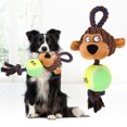 thumbnail image 4 of YIXIGGC Soft Cute Animal Pattern Teething Toy Dog Training Toy Chewing Toy for Dog (Monkey) XC921-20447, 4 of 9