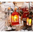 thumbnail image 3 of Luces navideñas, luces decorativas navideñas, velas navideñas, luces LED para té, alces, muñeco de nieve, luces de Papá Noel, decoración para fiestas navideñas, 3 of 3