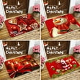 thumbnail image 2 of Merry Christmas Decorative Kitchen Mats, Red Funny Text Kitchen Rug Anti Fatigue Waterproof Stain Resistant Floor Rug, Christmas Door Mat Non Slip Cushioned Floor Mat, 40*60CM, 2 of 4