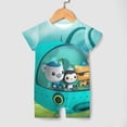 thumbnail image 3 of The Octonauts Baby Romper Short Sleeve Bodysuits Soft Rompers Summer Clothes One-Piece Jumpsuits Outfits 18-24M, 3 of 7