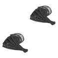 thumbnail image 1 of kurtrusly 5pcs Hair Net for Making Ponytail Caps Hair Wig Accessories Net Weaving black length 19.2cm 2Set, 1 of 6