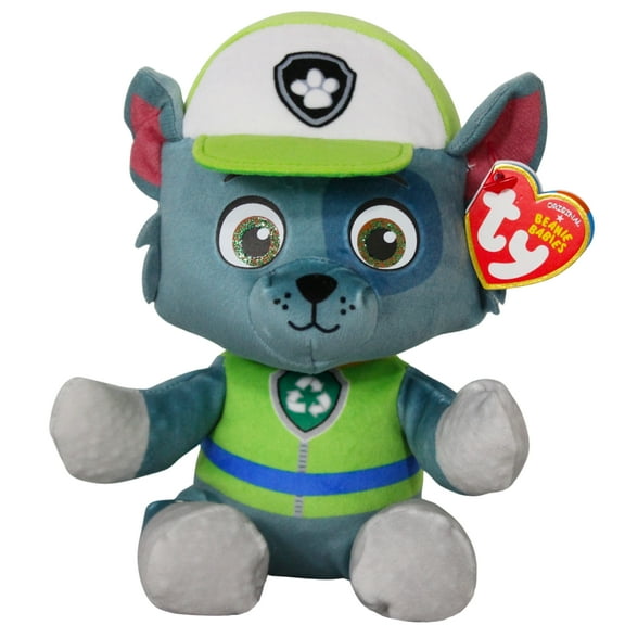Ty Beanie Baby - Rocky the Dog  – Paw Patrol  - Stuffed Animal
